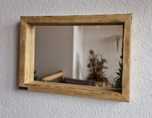 Altholz Spiegel Loftspiegel SL 002 massiv (Anfertigung ) aus Gerüstbohlen Loft