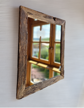 Altholz Spiegel S2129 antik Wandspiegel Alteiche 50 x 60 Badspiegel Altholzspiegel
