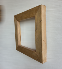 Altholz Bilderrahmen Loft Loftstyl Leinwandbilderrahmen 25 x 25 Gemälde Aquarell Keilrahmen Optik Alteiche