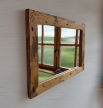 Altholz Spiegel  S2159 Alter Boden einer alten Bauernstube upcycling nachhaltigü