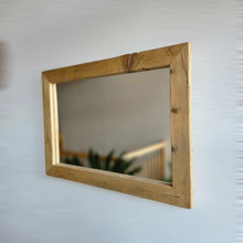 Altholz Spiegel  S2277 Alter Boden einer alten Bauernstube upcycling nachhaltigü