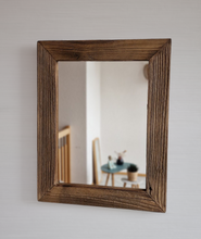 Altholz Spiegel Holzspiegel massiv S2181 aus alter Scheune upcycling nachhaltig