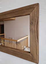 Altholz Spiegel Holzspiegel massiv S2181 aus alter Scheune upcycling nachhaltig