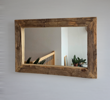 Altholz Spiegel S2214 Loftspiegel Altholzspiegel 47 x 72 Badspiegelpiegel Wandspiegel