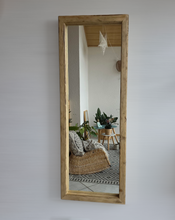 Panoramaspiegel Altholz Spiegel Antiko S2210  Langspiegel Körperspiegel Altholzspiegel Wandspiegel Garderobenspiegel