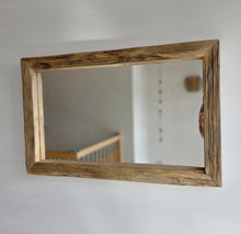 Altholz Spiegel Loftspiegel massiv S2341 aus Gerüstbohlen Loft upcycling nachhaltig