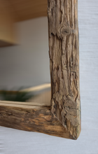 Altholz Spiegel Loftspiegel massiv S2213 aus Gerüstbohlen 57x70  Loft upcycling nachhaltig8