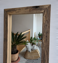 Altholz Spiegel S2231 antik Wandspiegel Alteiche Garderobenspiegel Groß Ganzköperspiegel