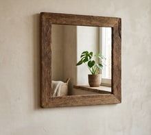 Altholz Spiegel alteiche  S2345 Arber  Bayerischen Wald unikat upcycling 66 x 77  nachhaltig Eiche