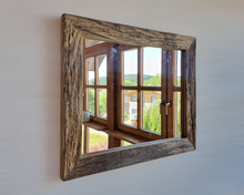 Altholz Spiegel alteiche  S2131 Arber  Bayerischen Wald unikat upcycling nachhaltig