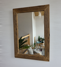 Altholz Spiegel sonnenverbrannt S2209 Wandspiegel 51 x 71  Badspiegel optik Alteiche