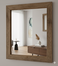 Altholz Spiegel S2249 antik Wandspiegel Alteiche 48 x 62 Badspiegel Altholzspiegel