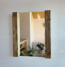 Altholz Spiegel  S2282 Alter Dielenboden einer alten Bauernstube upcycling nachhaltig Badspiegel Wohnspiegel Wandspiegel