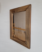 Altholz Spiegel Holzspiegel massiv S2181 aus alter Scheune upcycling nachhaltig
