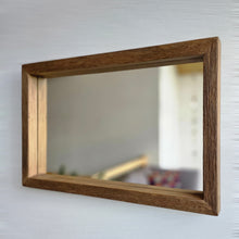 Altholz Spiegel S2320 antik Wandspiegel Alteiche 43 x 65 Badspiegel Altholzspiegel
