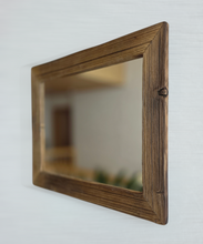 Altholz Spiegel S2257 Badspiegel 38 x 48 sonnenverbrannt  Wandspiegel Holzspiegel