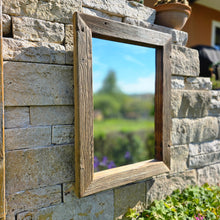 Altholz Spiegel S2307 Spiegel sonnenverbrannt antik optik Alteiche