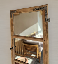 Altholz Spiegel Antiko S2138 Fensterspiegel Eiche optik