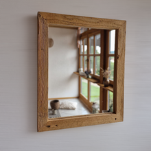 Altholz Spiegel alte Bretter S2171 Alter Boden 250jahre Wandspiegel Badspiegel Toilettenspiegel