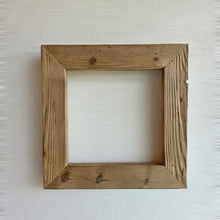 Altholz Bilderrahmen Loft Loftstyl Leinwandbilderrahmen 25 x 25 Gemälde Aquarell Keilrahmen Optik Alteiche