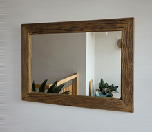 Altholz Spiegel sonnenverbrannt S2209 Wandspiegel 51 x 71  Badspiegel optik Alteiche