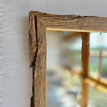Altholz Spiegel alteiche  S2326 Arber  Bayerischen Wald unikat upcycling nachhaltig Eiche