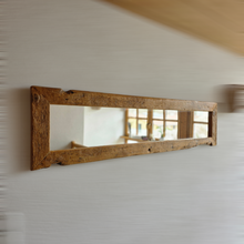 Ganzkörperspiegel aus Altholz – Rustikaler Standspiegel & Wandspiegel (170 x 41 cm) S2293 Ankleidespiegel groß
