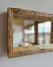 Panoramaspiegel Dekospiegel Loftspiege S2239 Spiegelregal Regal Spiegel Altholz Badspiegel optik Alteiche