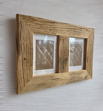 Altholz Bilderrahmen alte Bohlen  2 fach Rahmen Anfertigung