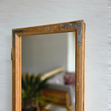 Altholz Spiegel Antiko S2296 Fensterspiegel 1845 Spiegelfenster Badspiegel