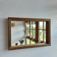 Altholz Spiegel S2320 antik Wandspiegel Alteiche 43 x 65 Badspiegel Altholzspiegel