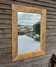 Altholz Spiegel S2216 Loftspiegel Altholzspiegel Schminkspiegel Badspiegel