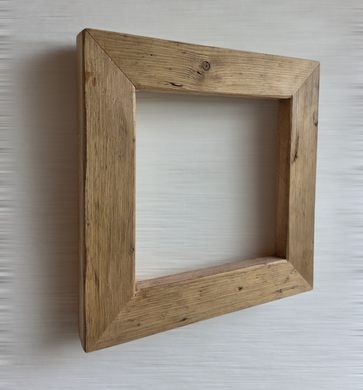 Altholz Bilderrahmen Loft Loftstyl Leinwandbilderrahmen 25 x 25 Gemälde Aquarell Keilrahmen Optik Alteiche