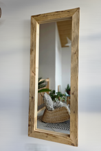 Altholz Spiegel Loftspiegel massiv S2234 Langspiegel Loft upcycling nachhaltig