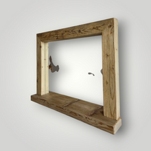 Spiegel alte Bohlen S2201 Badspiegel mit Ablage Altholz