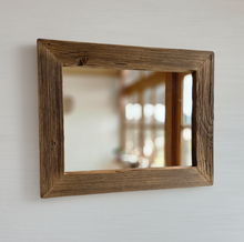 Altholz Spiegel S2236 Badspiegel 40 x 50 sonnenverbrannt  Wandspiegel Holzspiegel