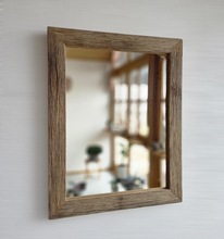 Altholz Spiegel S2249 antik Wandspiegel Alteiche 48 x 62 Badspiegel Altholzspiegel