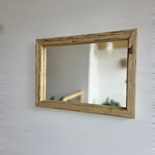 Panoramaspiegel Dekospiegel Loftspiege S2256 Regal Spiegel Altholz Badspiegel optik Alteiche Wandspiegel