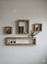 Wandregal Bücherregal  Deko Wohnwand  Altholz Regal Loftregal massiv ( Anfertigung ) Loft