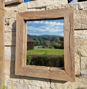 Altholz Spiegel alteiche  S2187 Arber  Bayerischen Wald unikat upcycling nachhaltig Eiche