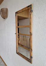 Altholz Spiegel Antiko S2172 Fensterspiegel Eiche optik