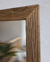 Altholz Spiegel sonnenverbrannt S2209 Wandspiegel 51 x 71  Badspiegel optik Alteiche