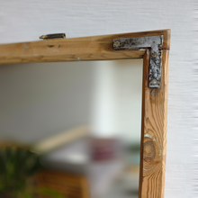Altholz Spiegel Antiko S2295 Fensterspiegel Eiche optik Spiegelfenster