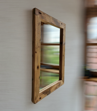 Altholz Spiegel  S2159 Alter Boden einer alten Bauernstube upcycling nachhaltigü
