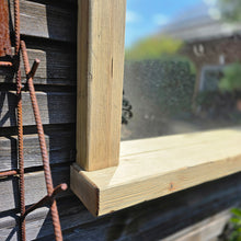 Spiegel alte Bohlen S2335 Badspiegel mit Ablage Altholz