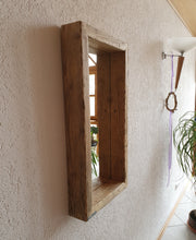 Altholz Spiegel Loftspiegel SL 004 massiv (Anfertigung ) aus Gerüstbohlen Loft