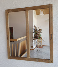Altholz Spiegel Antik S1302 Holzspiegel Wandspiegel Spiegelfenster