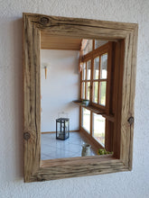 Altholz Spiegel S1332 antik Wandspiegel rustikal