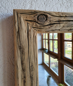 Altholz Spiegel S1332 antik Wandspiegel rustikal