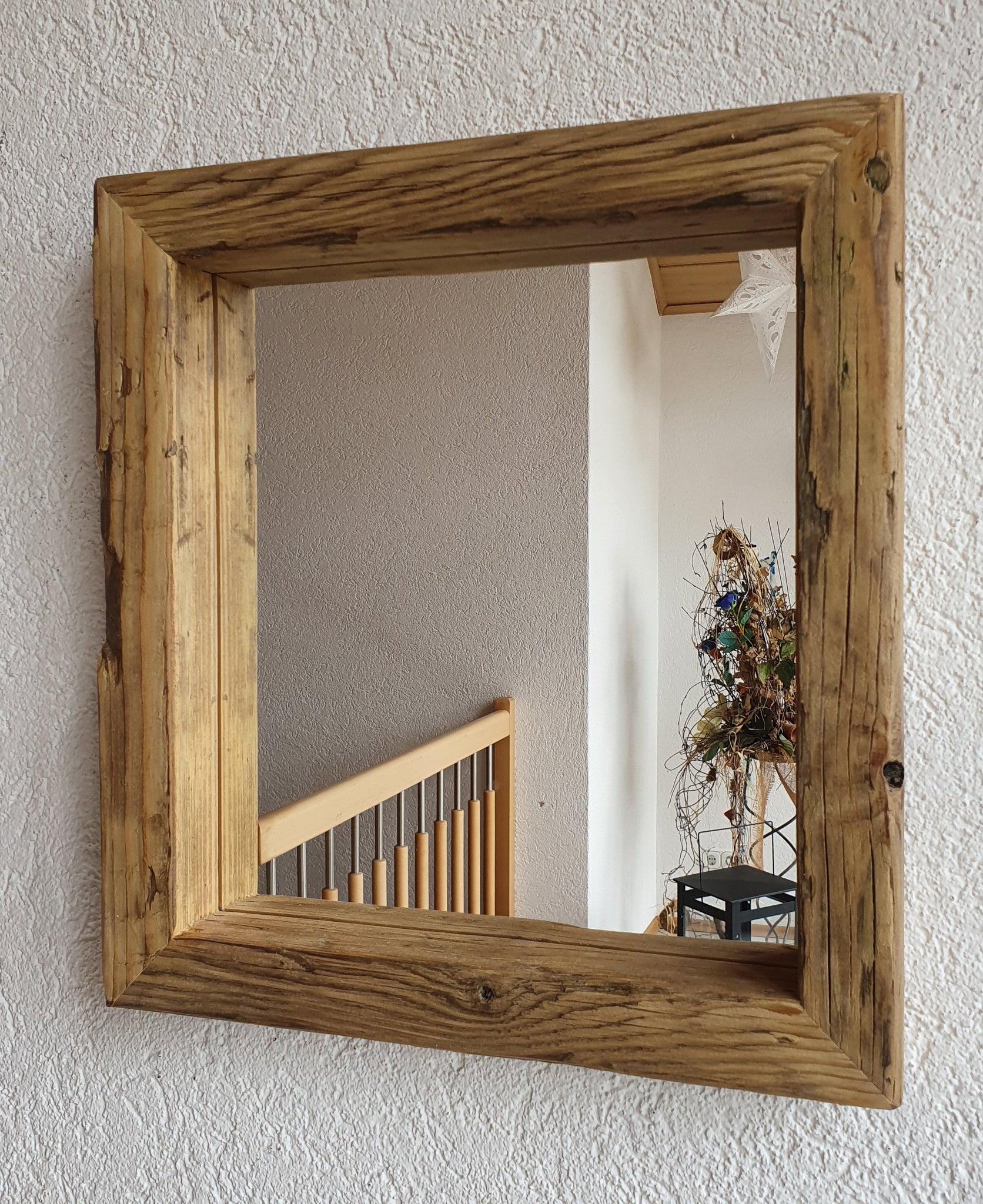 altholz spiegel massiv - einzigartige unikate - altholzspiegel.de